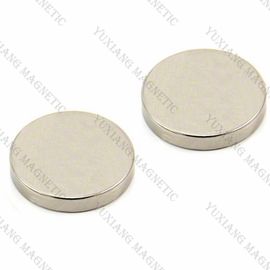 N35 N42 N52 Disc Neodymium Permanent Magnets Nickel Coating For Speaker